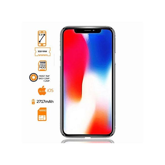 Apple iPhone X - 256GB HDD - 3GB RAM - Space Gray