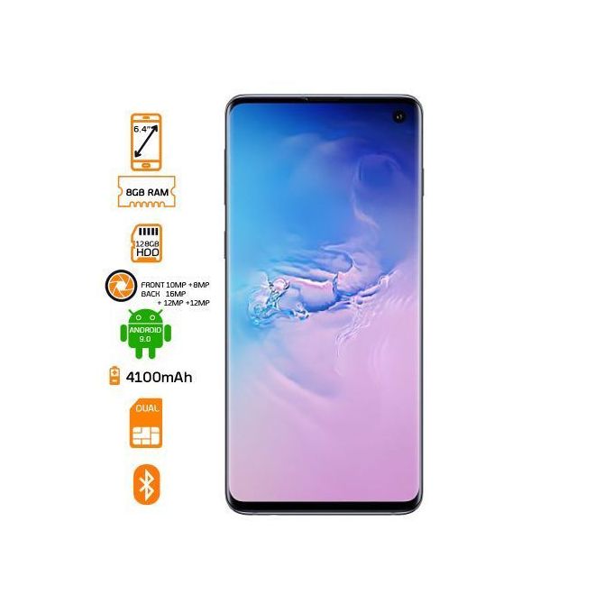 Samsung Galaxy S10 Plus - 128GB HDD - 8GB RAM - Black