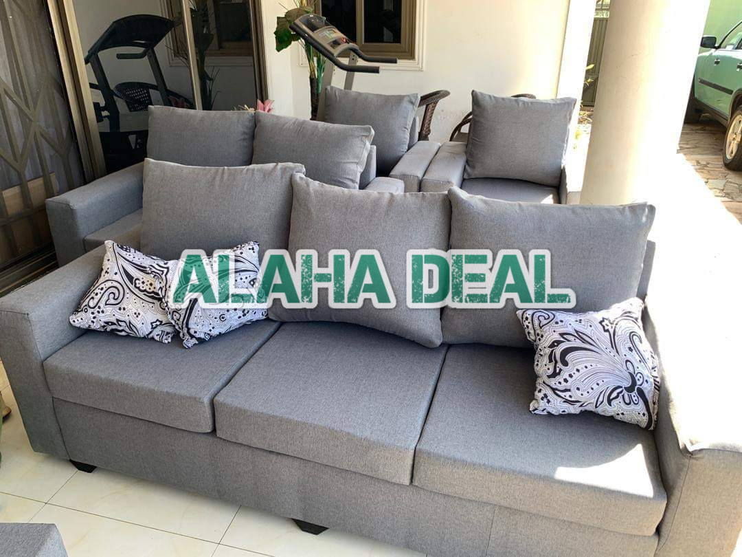 New 3 in 1, 2 in 1 plus 2 Singles And table Sofa- Accra