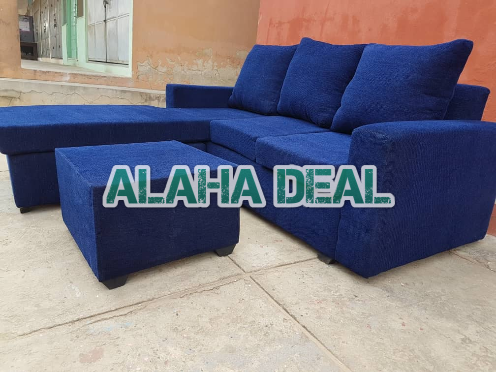New L shape Plus table Sofa-  Accra